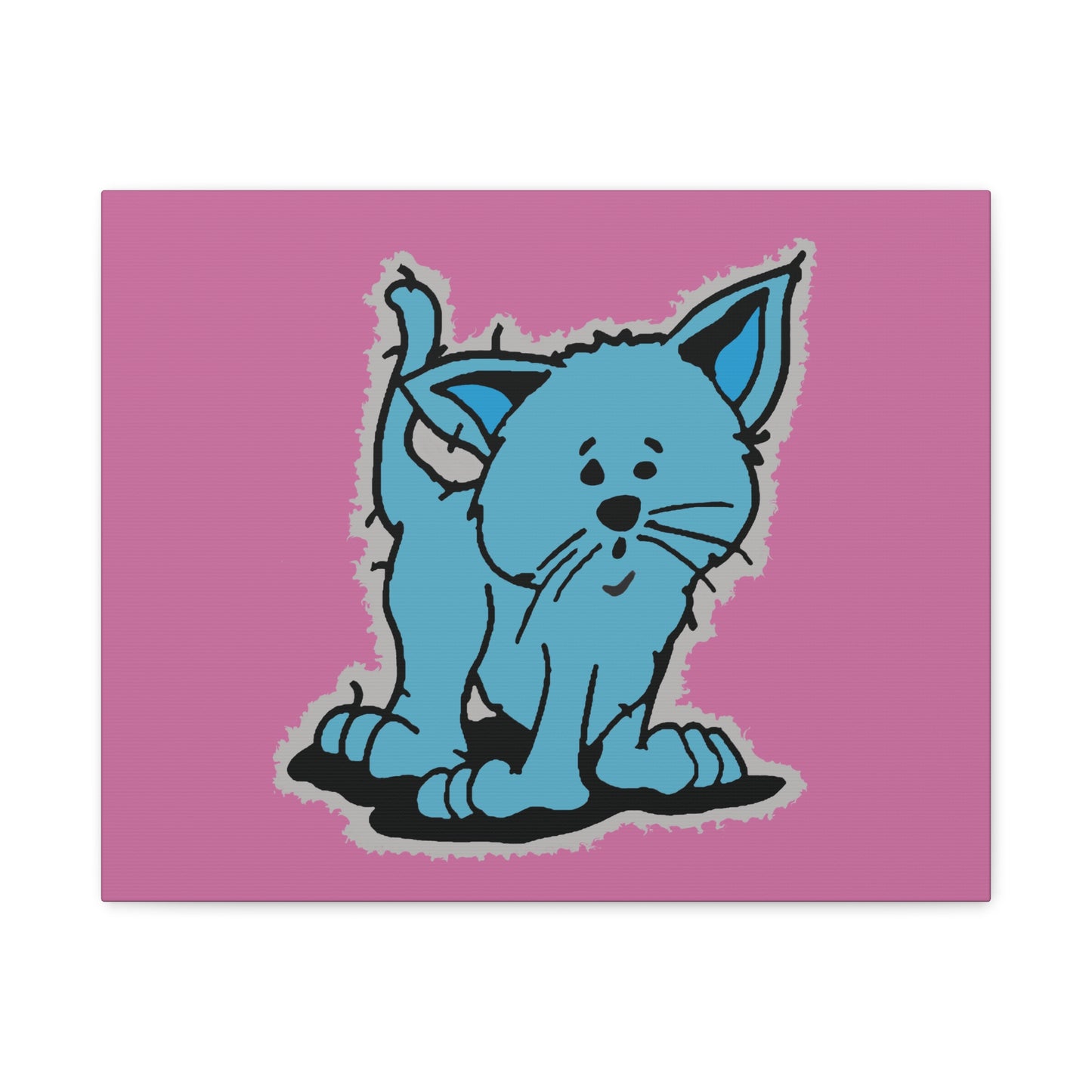 BLUE KITTY ALONE