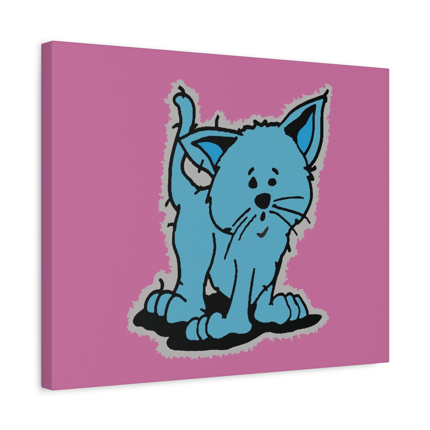 BLUE KITTY ALONE